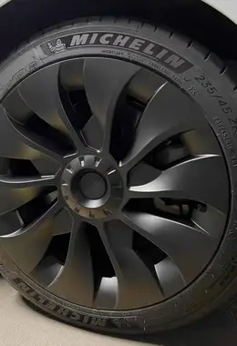 KAVANIC 4PCS 18 Inch Wheel Covers Fits for Tesla Model 3 Hubcap